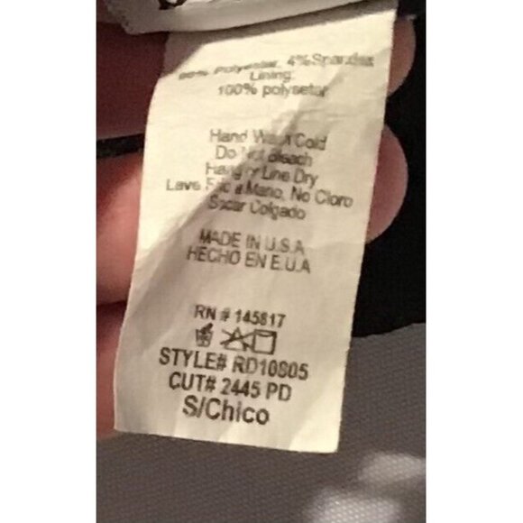 Privy Privately Privileged Vintage Long Sleeve Gold With Black Lace Size Small - Picture 4 of 5